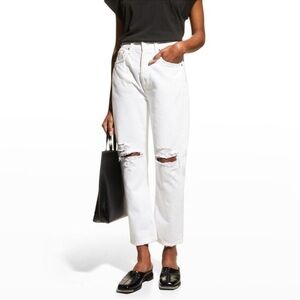 AGOLDE Riley High Rise Straight Jean in Slant